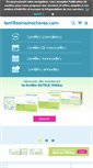 Mobile Screenshot of lentillesmoinscheres.com